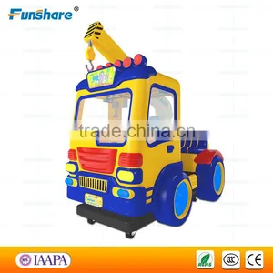 Funshare Newest Game Machine Candy Car Kiddir Ride Swing Ride Crane Claw Game Machine for Kids thumbnail-1