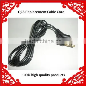 Wholesale Audio Cable Accessory Parts Cord Without MIc For QC3 Headphone thumbnail-1