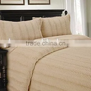 3Pcs Bedding Set Lofty Luxe Faux Fur/PV Fur Throw Blanket thumbnail-1