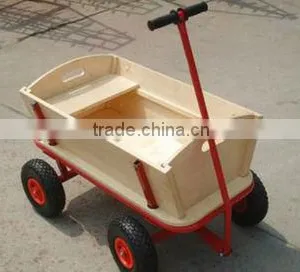 Wooden Wagon Tool Cart TC1812 thumbnail-1
