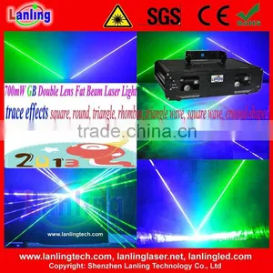 Professional Double Tunnel Fat Beam DJ Laser Lighting Equipment Show for Sale thumbnail-1