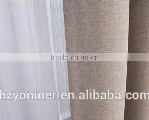 2015 Hot Sale Linen Like Curtain 013 Fabric and Designed Window Fabric; Made up Curatin in Hotel or Home thumbnail-1