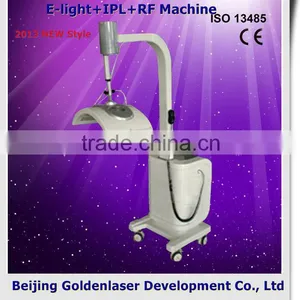 Breast Lifting Up 2013 Latest Design Beauty Equipment E-light+IPL+RF Machine Oxygen Injection Whitening Skin Machine Arms / Legs Hair Removal thumbnail-1