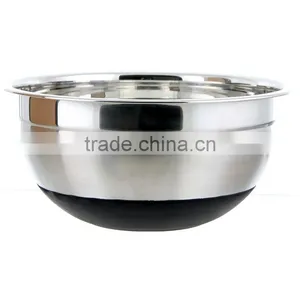Stainless Steel Mixing Bowl Anti-Skid/Rubberized thumbnail-1