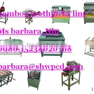 Hotsale Automatic Wood/wooden/bamboo Tooth Picks Making Machine 0086-15238020768 thumbnail-1