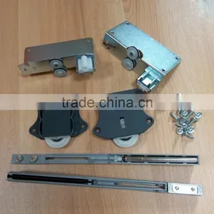 Hot Sale Furniture Wardrobe Hardware for Sliding Door Fittings With Soft Close thumbnail-1
