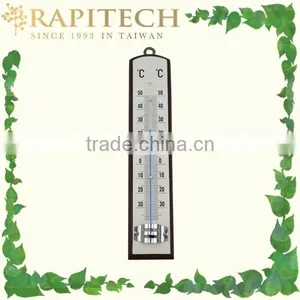 Mahogany Practical Wood Thermometer thumbnail-1