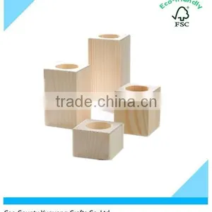 Cheap Wooden Candle Holder Holiday Tealight Holder Customized thumbnail-1