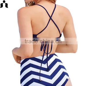 Open Hot Sexi Photo Image 2016 High Waist Swimwear thumbnail-3