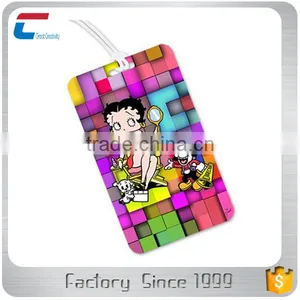 Bright Color Three-dimensional 3d Printing Pvc Luggage Tags thumbnail-1