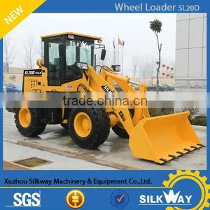 YINENG Brand 1.1CMB Bucket Capacity Mini Wheel Loader SL20 thumbnail-1