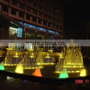 Outdoor Water Fountain in Guangzhou Baiyun Airport thumbnail-1