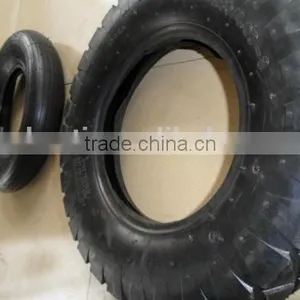 16 Inch Small Wheelbarrow Rubber Wheels and Tires 4.80/4.00-8 thumbnail-2