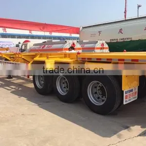 2016 China Frame 40ft/20ft Skeleton Container Semi Trailer for Sale thumbnail-5