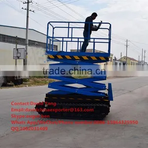 Full Rubber Track Carrier Lift Platform thumbnail-2