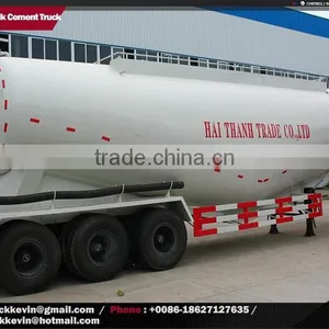 60000 Liters Dry Powder Bulk Concrete Tanker Trailer thumbnail-2
