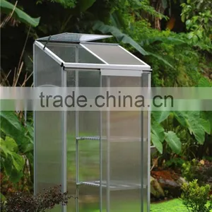 Easily Installed Walk-in UV-coating PC Small Garden Greenhouse for Heat Insulation thumbnail-1