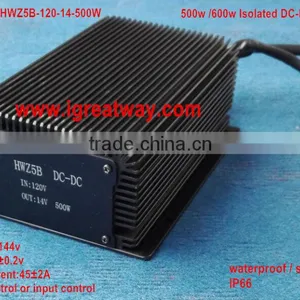 500w/600w 120v to 14v Isolated DC-DC Converter thumbnail-1
