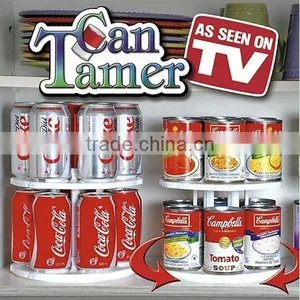 Plastic Can Spin Rack ,two Tier Can Holder,Can-tamer thumbnail-1