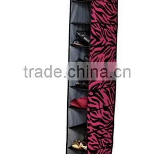 Store More Home Basics 10-Shelf Damask Design Hanging Closet Organizer thumbnail-1