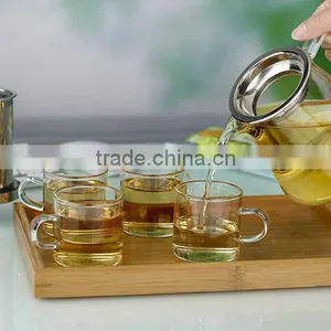 Glass Tea Pot With Tea Strainer Pots With Strainer Lids Glass Infusion Tea Pots thumbnail-1