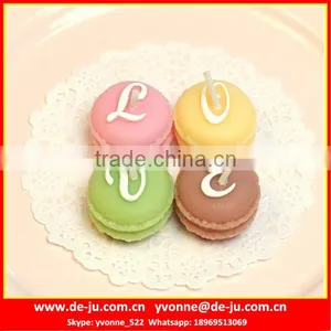Sandwich Biscuit Dorayaki Shaped Fancy Birthday Candles thumbnail-1