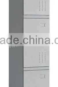 2 Tier Locker 2 Doors Steel Locker Wardrobe thumbnail-2