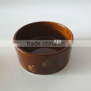 Stock Bowl, Stock Dog Bowl, Closeout Ceramic Bowl thumbnail-1
