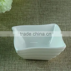 High Quality Rectangle Ceramic Dipping Bowl Soy Sauce Dish thumbnail-2