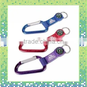 Stylish Aluminum Carabiner With Lanyard thumbnail-1
