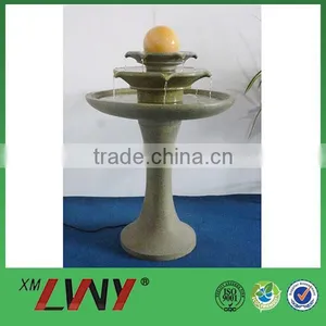 Outdoor Decoration Three Layers Resin Water Basin Garden Fountain thumbnail-1