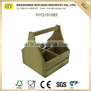 High Quality Unfinished Wooden Wine Rack thumbnail-1