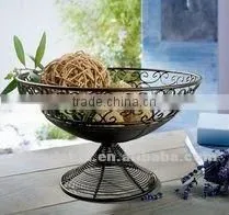Decoration Metal Fruit Holder With Stand thumbnail-1