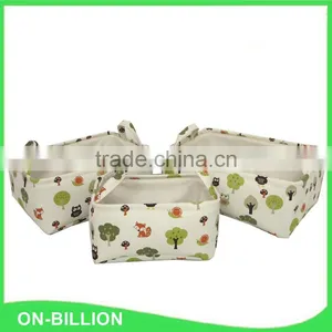 Stylish Strong Fabric Storage Basket for Toy thumbnail-3