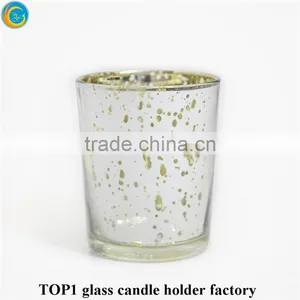 Custom Embossed Mason Jars Votive Frosted Glass Candle Holders thumbnail-4