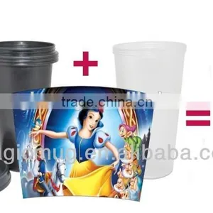 16 OZ Plastic Double Wall Travel Mug Tumbler With Photo Insert thumbnail-3