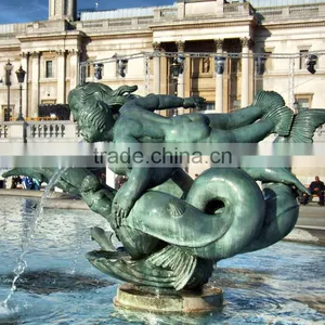 Dolphin Fountain Sculpture thumbnail-1