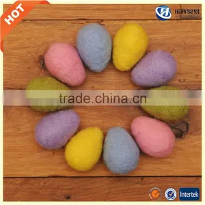 2017 Amazon Best Gift Easter Decoration Felt Colored Easter Egg in Large Stock thumbnail-6