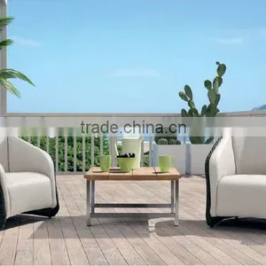 Outdoor Furniture Table Set and Garden Rattan Wicker Chair thumbnail-1