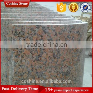 Polished G4562 Lobby Laminate Crown Red Granite Cladding of Columns thumbnail-1