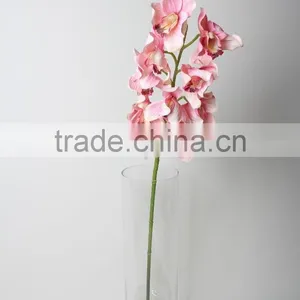 Real Touch Decorative Artificial Cymbidium Orchid Flower for Landscaping Decoration thumbnail-2
