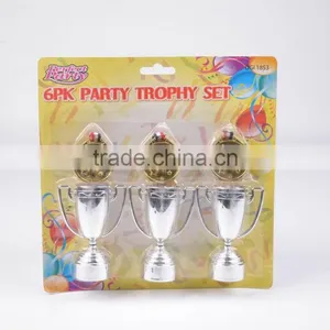 2017 Early Childhood Toys 6pcs Plastic Party Trophy&medal Set thumbnail-1