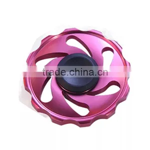 Wheel Hand Spinner Brass Dual Fidget Air Spinner thumbnail-5