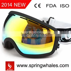 TPU Flexible Frame Custom Logo Ski Goggles With FDA & CE Certificate thumbnail-1