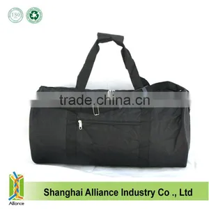 2015 Hot Promote Fashion 600D/PVC Travel/duffle Bag With Front Zipper Pocket Between Handles and and Adjustable Shoulder Straps thumbnail-3