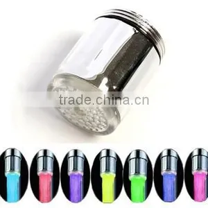 Led Water Faucet Light 7 Colors Changing Quick Flashing Shower Stream Glow Led Water Tap Faucet Ftic Water Stream Spout Sink Tap thumbnail-1