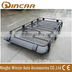 Aluminum 4x4 Car Roof Carrier Roof Rack Gutter Mount Brackets thumbnail-5