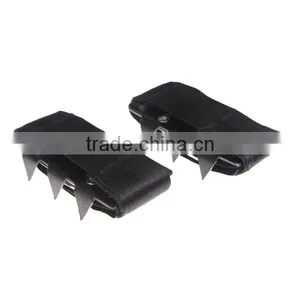 Small Convenient Ice Spikes Anti-slip Silicone Rubber Steel Nail Crampons thumbnail-1