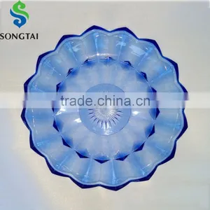 Fruit Plate Fancy Crystal Clear Fruit Plate thumbnail-1