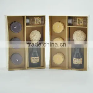 Aroma Home Fragrance Diffuser, Candle/ceramic/sola Flower Diffuser Gift Set thumbnail-1